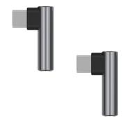 Adaptateur USB-C révolutionnaire avec boîtier en aluminium, microphone intégré et rallonge à angle droit pour une expérience de jeu et de