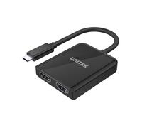Adaptateur USB-C - UNITEK - V1404B - 2 x HDMI - 4K - Transfert vidéo et audio