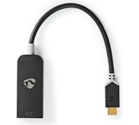Adaptateur USB-C™ | USB 3.2 Gen 1 | USB-C™ mâle | DisplayPort femelle | 8K@30Hz | 0.20m | Rond | Plaqué or | PVC | Anthracite | Boîte avec fenêtre