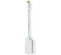 Adaptateur USB-C™ | USB 3.2 Gen 1 | USB-C™ mâle | DisplayPort femelle / USB-C™ femelle | 4K@60Hz | Alimentation électrique | 0,20 m | Rond | Plaqué or | Tressé / Nylon | Argent | Boîte avec fenêtre co