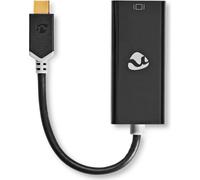 Adaptateur USB-C™ | USB 3.2 Gen 1 | USB-C™ mâle | Mini DisplayPort femelle | 0,20 m | Rond | Plaqué or | PVC | Anthracite | Boîte avec fenêtre