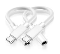 Adaptateur USB-C vers casque 3,5 mm - Adaptateur auxiliaire compact iPhone pour casque, casque, audio DAC haute fidélité, compatible avec iPhone 15/16/17, iPad, Samsung Galaxy, MacBook