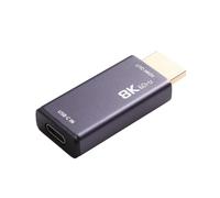 Adaptateur USB-C Vers Compatible 8K 30 Hz, Connecteur Type-C Femelle FreeSync pour , pour et TV UHD