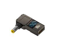 Adaptateur USB C vers courant continu 100 W femelle vers mâle pour ordinateur portable, voyageurs d'affaires, étudiants