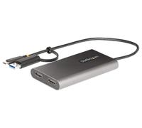 Adaptateur USB-C Vers Dual HDMI, Certifié DisplayLink 4K UHD - 109B-USBC-HDMI