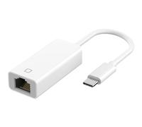 Adaptateur USB C vers Ethernet, certifié MFi, adaptateur réseau LAN Ethernet RJ45 avec port USB de type C, compatible avec iPhone 15/tablette/ordinateur portable, Plug and Play, prend en charge le