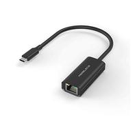 Adaptateur USB C vers Ethernet, Morelecs RJ45 vers Thunderbolt 3 Type C Gigabit Ethernet LAN Adaptateur 10/100/1000Mbps Compatible avec MacBook Pro/Air, Dell XPS,Surface Book 2, iPad Pro et plus