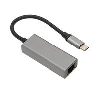 Adaptateur USB C vers Ethernet, Type C vers 10/100/1000 Mbps RJ45 Adaptateur Réseau LAN Gigabit Ethernet pour Win 7/8/10/Vista/XP et Supérieur, OS X 10.6, Linux, pour Android