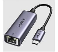 Adaptateur USB C vers Ethernet - UGREEN - Thunderbolt 3 - 1000Mbps - Compatible MacBook Pro - Blanc