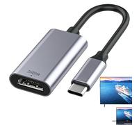 Adaptateur USB C vers HDMI 4K 60Hz,Type C Thunderbolt 3 vers HDMI Femelle Compatible avec iPhone 16 Pro/16 ProMax,MacBok Pro/Air,Pad Pro/Air,Galaxy S/Note,Galaxy S24,SurfacePro,Laptop,Projecteur
