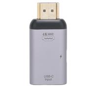 Adaptateur USB-C vers HDMI 4K à 60 Hz, convertisseur Thunderbolt 3/4 haute vitesse, compatible avec la duplication et l'extension d'écran, design