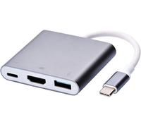 Adaptateur Usb C Vers Hdmi 4K Multiport Av Convertisseur Avec Port Usb 3.0 Pour Macbook Pro/S8+/S9+/Projecteur/Moniteur[Z2499]
