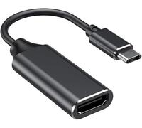 Adaptateur USB C vers HDMI 4K pour Mac OS, Adaptateur Type-C vers HDMI [Thunderbolt 3], Compatible avec MacBook Pro 2019/2018/2017, MacBook Air, Galaxy, Dell XPS, Pixelbook, Microsoft et Plus Encore