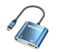Adaptateur USB C vers HDMI, adaptateur USB Type-C 4K vers HDMI [compatible Thunderbolt 4/3] Compatible avec iPhone 15/15Pro/15ProMax, MacBook Air/Pro, Dell XPS, Chromebook, téléphones Android, etc