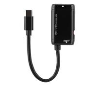 Adaptateur USB-C vers HDMI avec système d'adsorption rotatif, étanche, durable et réutilisable pour une compatibilité universelle, conception