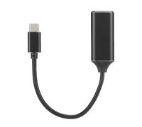 Adaptateur USB-C vers HDMI, compatible avec la résolution 4K et Thunderbolt 3, plug and play, boîtier en aluminium miroir haute définition pour