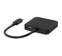 D2 Diffusion Adaptateur USB-C vers HDMI – USB-C mâle, 2x HDMI 4K, USB-C PD 100W, jusqu'à 3 écrans