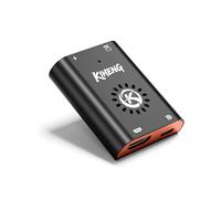 Adaptateur USB C vers HDMI et USB C à Double Affichage pour Lunettes Xreal/Viture/RayNeo AR ou moniteurs HDMI/Type C Lors de la Charge pour Steam Deck, ROG Ally, Switch, Compatible 4K 144 Hz