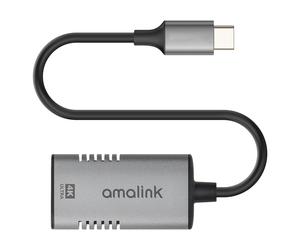 Adaptateur USB-C vers HDMI femelle Câble Smartphone/Tablette Résolution 4K 8cm Noir