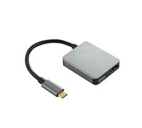 Adaptateur USB C vers HDMI, USB 3.1 type C vers HDMI 4K, port USB 3.0, adaptateur convertisseur de port de charge USB C pour MacBook, Chromebook,Samsung Galaxy S8/S9 Plus