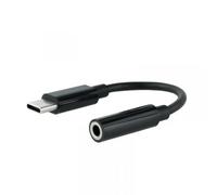 Adaptateur USB C vers Jack 3.5 mm NANOCABLE 10.24.1205 Noir