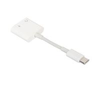 Adaptateur USB C vers Jack 3.5mm, Charge Rapide 60W, Câble pour Casque | Conversion haute résolution, Compatible smartphone et PC, Connexion stable sans latence, Alimentation rapide intégrée