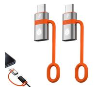 Adaptateur USB C vers Li-gh-tning PD60W - Charge rapide et transfert de données - Adaptateur USB-C mâle vers carte mère IP - Compatible avec les téléphones portables 17/17 Plus/17 Pro Max - Pas de