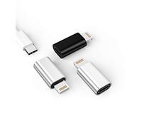 Adaptateur USB C vers Lightning, Adaptateur Lightning mâle vers USB Femelle, Charge pour Apple pour iPhone 14/13/12/11/pro Max/X/8 7 Plus/6S/SE2/pour Ipad Type C Chargeur Câble Convertisseur tpc-to