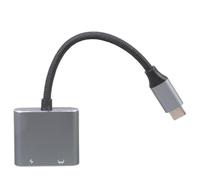 Adaptateur USB C vers lunettes et chargeur pour air/2 supports jusqu'à PD100 W Sortie vidéo rapide 4K 60 Hz Chargeur de lunettes AR