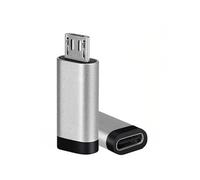 Adaptateur USB-C vers micro-USB Charge et Synchronisation 2.4A Gris