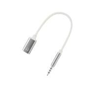 Adaptateur USB C vers prise casque 3,5 mm, adaptateur USB de type C vers audio auxiliaire, compatible avec smartphone, tablettes, prend en charge les appels et l'écoute de la musique