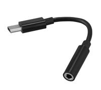 Adaptateur USB C vers prise casque 3,5 mm, port mâle 3.1, connecteur auxiliaire audio stéréo femelle 3,5 mm pour Moto Z, LeEco Le S3/2 Pro, etc.