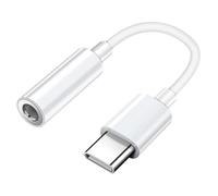 Adaptateur USB C vers prise jack - SAMSUNG - GP-TGU023AEAWW - Blanc - Transmission audio - USB Type-C