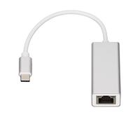 Adaptateur Réseau LAN USB Type C vers RJ45 Adaptateur Ethernet Transmission Stable USB C vers RJ45 Ethernet Silver Converter pour Pro pour Galaxy S9/S8/Note 9(1000 trillions)