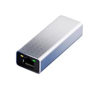 Adaptateur USB C vers RJ45 Ethernet 10 Gbit/s Port Gigabit en aluminium Transfert de données rapide pour ordinateur portable PC Convertisseurs Ethernet Gigabit Type C