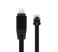 Adaptateur USB C vers RJ45 Ethernet à vitesse rapide pour ordinateurs portables, tablettes, smartphones, utilisation connexion stable, Plug and Play, dongle Ethernet USB C