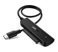 UGREEN Adaptateur USB 3.1 Câble SATA vers Type C pour Disque Dur 2,5 Pouces HDD SSD 10To Supporte UASP Compatible avec iPhone 15 Plus Pro Max Windows Mac OS Linux
