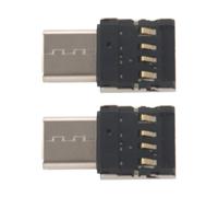 Adaptateur USB-C vers USB 2.0 OTG 2X Type-C pour Mi A1 pour Galaxy S8 Plus 5T Pro