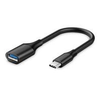 Adaptateur USB C vers USB 3.0, OTG Câble Type C vers USB A, Câble d'extension Type-C, Compatible avec iPhone 15 Pro Max/15 Plus/15, iPad Pro, MacBook Pro/Air, Samsung Galaxy