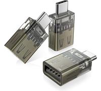 Adaptateur Usb C Vers Usb 3Pack,Convertisseur Usbc Mâle Usba 3.0 Femelle,Thunderbolt 5 4 Type C Otg Pour Macbook Pro Air,Iphone 17 16 15,Ipad,Samusng Galaxy S25 S24 S23,Microsoft Surface[Z2176]