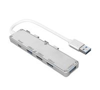 Adaptateur USB C vers USB, 4 en 1 Hub USB C vers USB Multiport USB3.0 3 USB2.0 Station d'accueil USB C pour Connecter Une clé USB Souris sans Fil Clavier