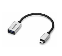 Adaptateur USB-C vers USB-A - MARMITEK - CONNECT 8375 - 0,15m - USB 3.2 Gen 1 - Noir, Argent