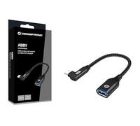 Conceptronic Adaptateur USB‑C coudé 90° vers USB‑A ABBY19B – OTG, USB 3.2 Gen 2 10 Gbit/s