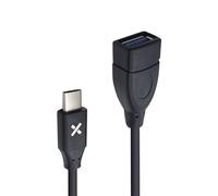 Wefix Adaptateur USB-C vers USB-A Noir