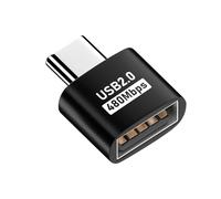 Adaptateur USB C vers USB - Adaptateur USB C vers USB mâle | Adaptateur USB C vers USB en alliage de zinc | Vitesse de transfert rapide USB femelle vers USB C mâle | Adaptateur USB C vers USB A paire