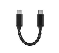 Adaptateur USB-C vers USB-C, câble de mise à niveau audio, branchement facile.