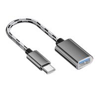 Adaptateur USB C vers USB, Câble USB Type C vers USB, Adattatore da Type C | Compatible avec iPhone 17/16/15 Pro Max, iPad Pro/Air, Samsung Galaxy S26/S25/S24/S23, MacBook Pro/Air, Google Pixel