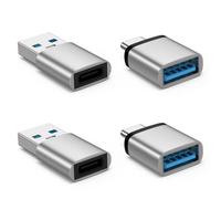 Adaptateur USB C vers USB et adaptateur USB C mâle vers USB A femelle OTG pour iPhone 17 16 15