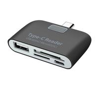 Adaptateur USB-C vers USB, Lecteur Carte SD et micro SD et micro USB