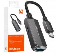 Adaptateur USB-C vers USB OTG MCDODO, adaptateur USB-A, câble de charge pour clé